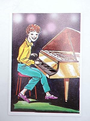 CROMO SUPER MUSICAL 183. PIANO. Eyder, Circa 1980