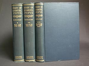 The Diary of Samuel Pepys [complete 8-in-3 volume set]