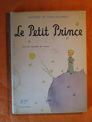Le Petit Prince avec des aquarelles de L'auteur