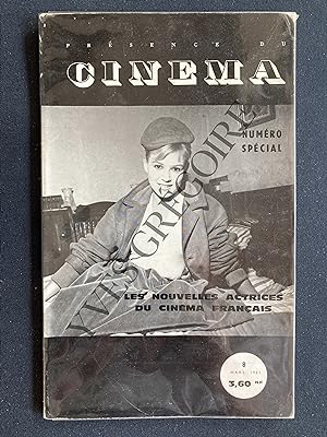 PRESENCE DU CINEMA-N°8-MARS 1961-NUMERO SPECIAL-LES NOUVELLES ACTRICES DU CINEMA FRANCAIS