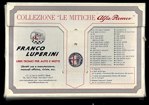 Collezione "Le mitiche Alfa Romeo". Schede tecniche.