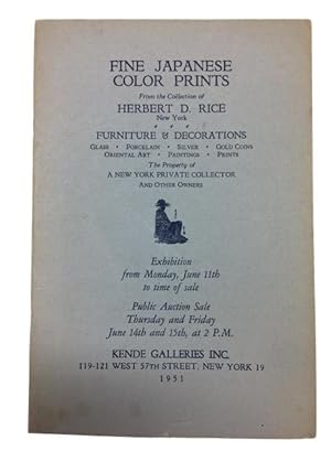 Japanese Color Prints: Fine Examples by the Moderns: Yoshitoshi, Kiyochika, Hasui, Chikenobu, Kun...