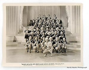 ORIGINAL MOVIE STILL PHOTOGRAPH: "READY, WILLING AND ABLE" (1937)