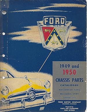 Ford 1949 and 1950 Chassis Parts Catalogue Passenger Cars