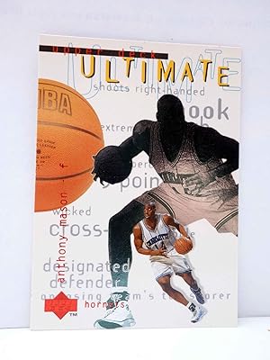 TRADING CARD BASKETBALL NBA ULTIMATE U27. ANTHONY MASON. Upper Deck, 1997