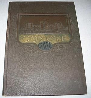 1926 Coyote: Kansas Wesleyan University Yearbook