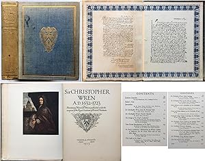 Sir Christopher Wren AD 1632-1723 Bicentenary Memorial Edition