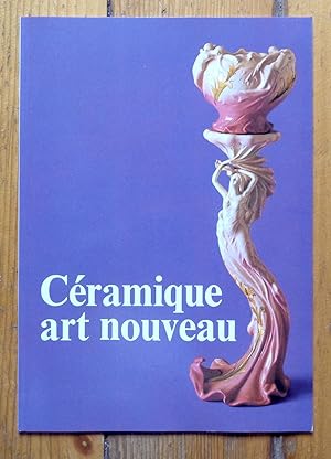 Céramique Art Nouveau. France 1900.