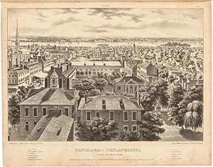 PANORAMA AND VIEWS OF PHILADELPHIA, AND ITS VICINITY. EMBRACING A COLLECTION OF TWENTY VIEWS, DRA...