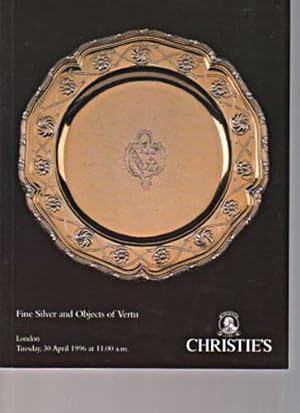 Christies 1996 Fine Silver and Objects of Vertu