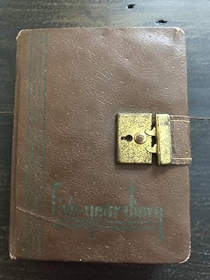 1942-1943 Diary of a Young New Orleans Shopgirl Focused on Her Love Life and Social Status Over t...