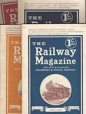The Railway Magazine. Vol. LXIII (Nos. 373 - 378) July - December 1928