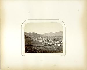 Signed photograph of West Point: embankment looking northeast