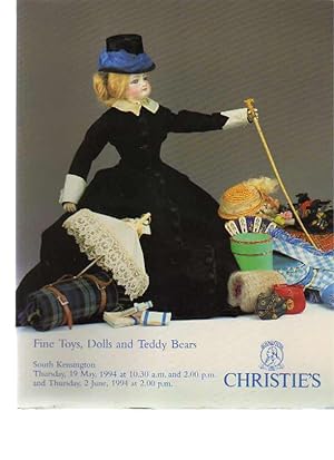 Christies 1994 Fine Toys, Dolls & Teddy Bears