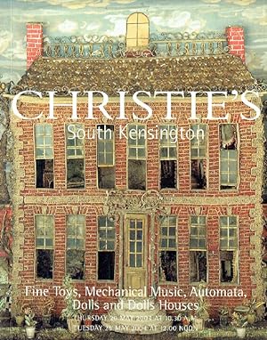 Christies May 1999 Fine Toys, Mechanical Music, Automata, Dolls & Dolls Houses