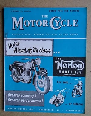 The Motor Cycle. 13 September, 1956.