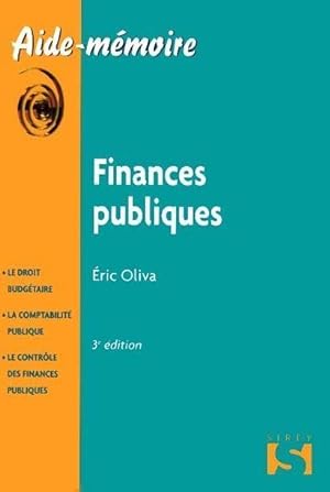 finances publiques (3e édition)