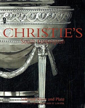 Christies September 2003 Selected Silver & Plate