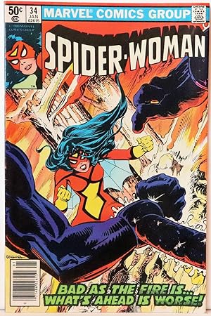 Spider-Woman Vol. 1, No. 34 Jan. 1981