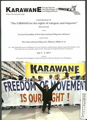 KARAWANE / CARAVAN : fur die Rechte der Fluchtlinge und MigrantInnen / for the rights of refugees...
