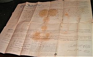 1845 INDENTURE, CONVEYING A PARCEL OF LAND IN CRANBERRY TOWNSHIP, PENNSYLVANIA