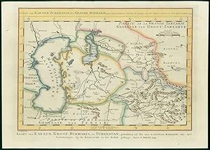 1749 Original Antique Map - CHINA Russia Karazm Turkestan Grand Bukharie (17)
