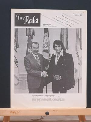 The Realist #105 (Magazine) October 1987 (Elvis/Nixon Cover)