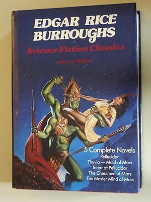 Edgar Rice Burroughs Science Fiction Classics: 5 Complete Novels Pellucidar, Thuvia Maid of Mars,...