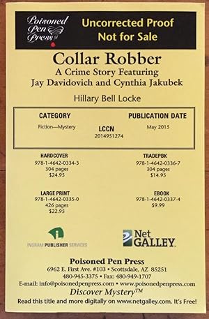 Collar Robber: A Crime Story Featuring Jay Davidovich and Cynthia Jakubek