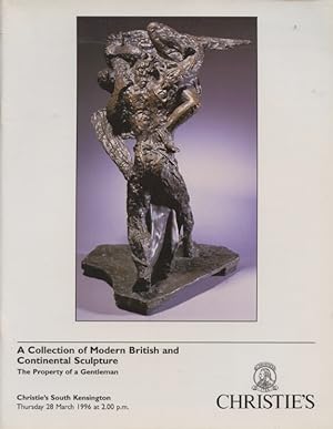 Christies March 1996 A Collection of Modern British and Continental Scultpure