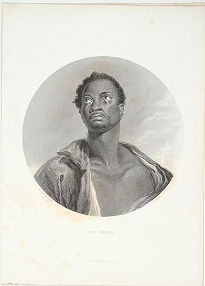 The Negro, engraving with text