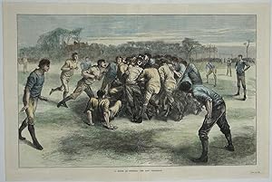 A Match at Football - the Last Scrimmage (Soccer)