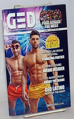 GED: Gay Entertainment Directory vol. 4, #12, May, 2017: GED Latino