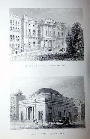 LONDON INSTITUTION, Finsbury Circus and ALBION CHAPEL, London Wall