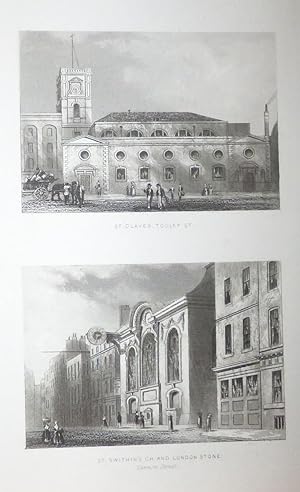ST. OLAVE'S, Tooley Street and ST. SWITHEN'S CHURCH AND LONDON STONE, Cannon Street