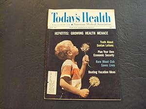 Today's Health Jun 1961 Hepatitis; Suntan Lotions; Rare Blood Club
