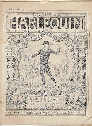 The Harlequin. Vol I. No. 1. March 25,, 1893