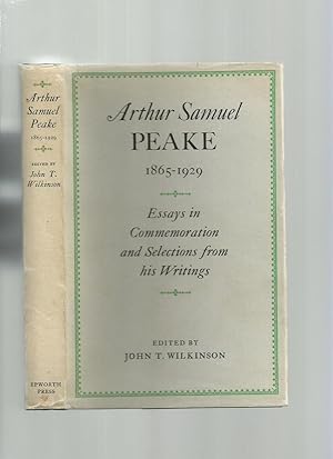 Arthur Samuel Peake 1865-1929; Essays in Commemoration