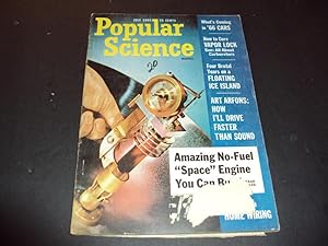Popular Science July 1965 How To Cure Vapor Lock, No-Fuel Space Engine