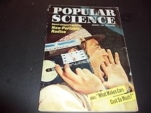 Popular Science Aug 1957 What Makes Cars Cost So Much