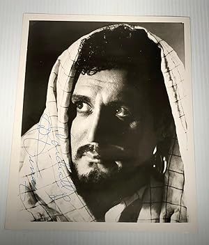 Ramon Vinay. Black and white photograph. Otello. Signed