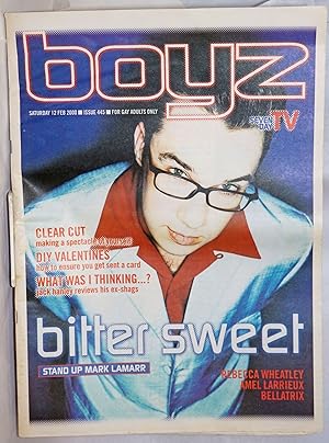 Boyz: for gay adults only; #445, Saturday 12 February 2000