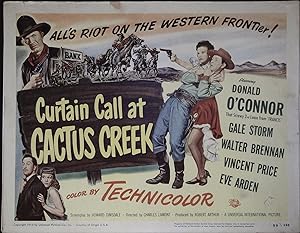 Curtain Call at Cactus Creek Lobby Title Card