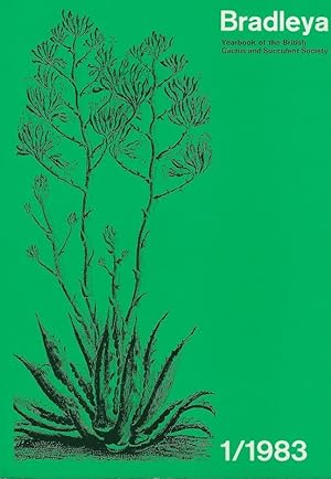 Bradleya Volume 1 - Yearbook of the British Cactus and Succulent Society