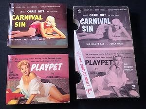 Carnival Sin & Playpet VEST POCKET BOOKS w/ Slipcase