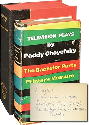 Television Plays: The Bachelor Party, Printer's Measure, Holiday Song, The Big Deal, The Mother, ...