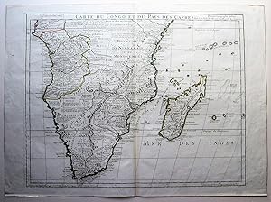 Carte du Congo et du Pays des Cafres.