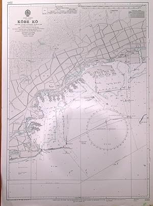 KOBE KO. Harbour chart of Kobe in Japan, published under the superintendence of G.S. Ritchie fr...