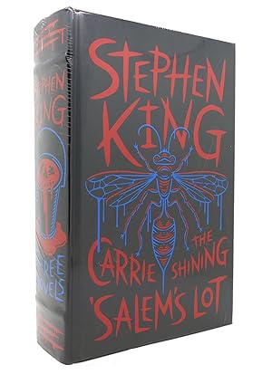 STEPHEN KING THREE NOVELS CARRIE, SALEM'S LOT, THE SHINING