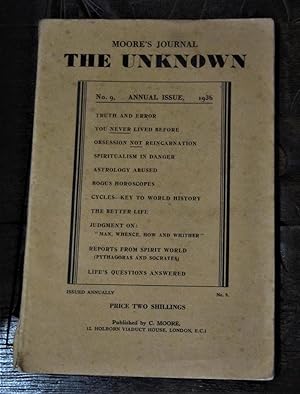 Moore's Journal - The Unknown - Annual, 1936 - No. 9 - Vol. 3.